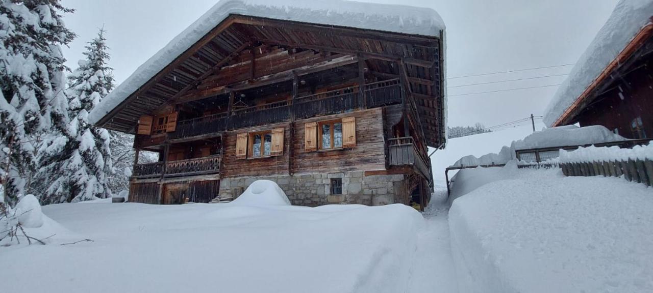 Lachat Appartement En Chalet Typique Le Grand-Bornand Buitenkant foto